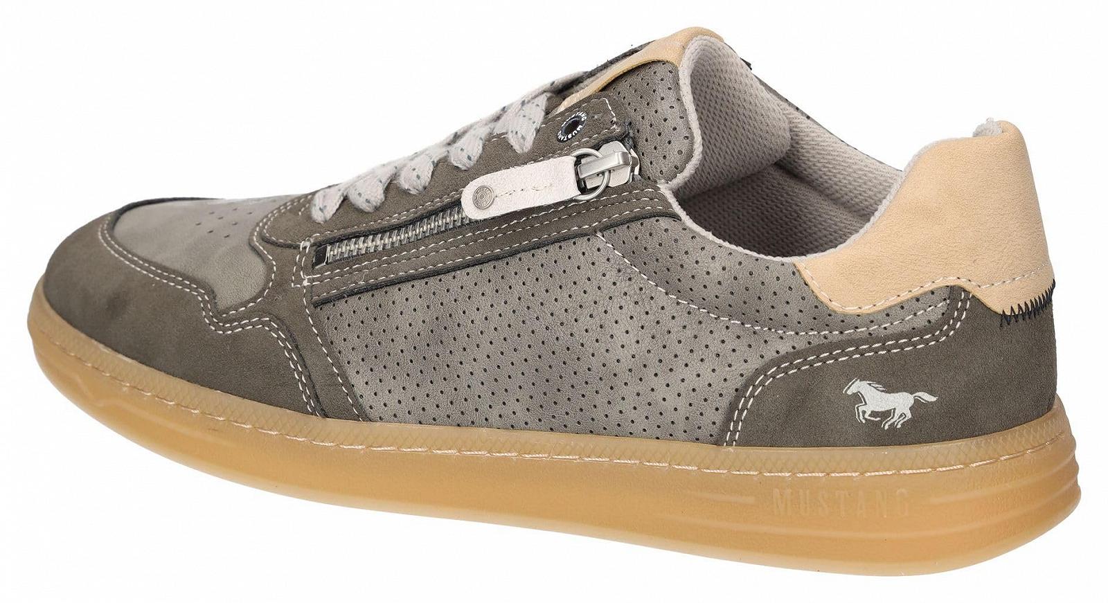Чоловічі напівчеревики MUSTANG сірого кольору, фото №6 Чоловічі напівчеревики MUSTANG сірого кольору, фото №6