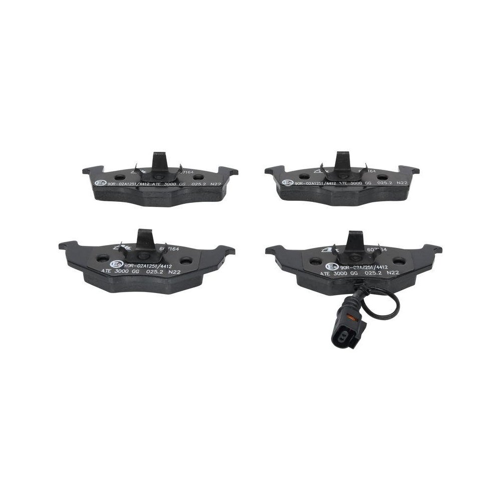 Тормозной диск ATE 24.0118-0137.1 для SKODA VAG передняя ось, фото №3