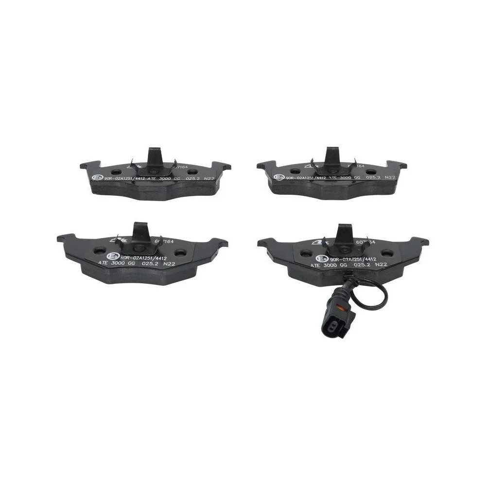 Комплект гальмівних колодок дискового гальма ATE 13.0460-7164.2 для SKODA VAG передній міст, фото №1 Комплект гальмівних колодок дискового гальма ATE 13.0460-7164.2 для SKODA VAG передній міст, фото №1