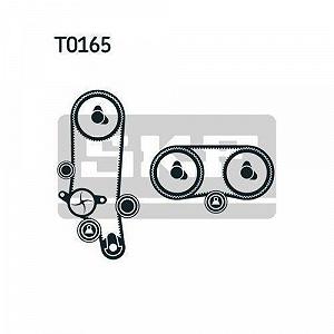 Водяной насос + комплект ремня ГРМ SKF VKMC 01121-1 для AUDI SEAT SKODA VW synthetic.ua - Фото 1