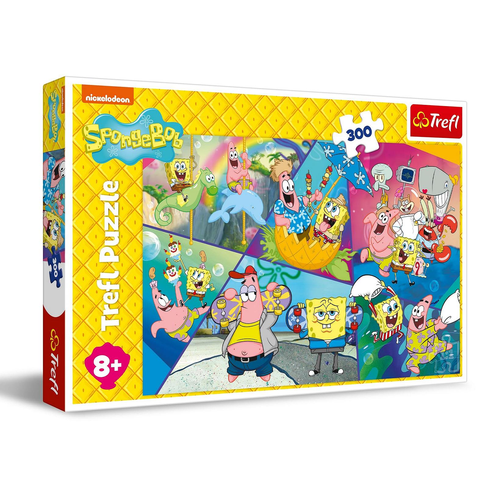 Пазли Trefl SpongeBob in Bikini Bottom 300 елементів, фото №1