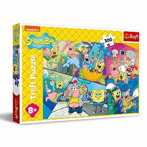 Пазли Trefl SpongeBob in Bikini Bottom 300 елементів - Фото 1
