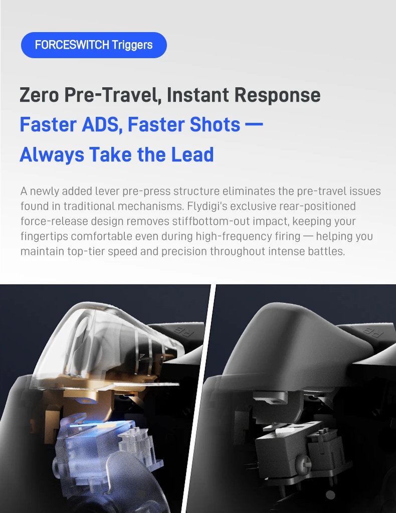 Геймпад Flydigi Vader 5 Pro Black + Док-станція, фото №14 Геймпад Flydigi Vader 5 Pro Black + Док-станція, фото №14