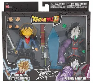 Набір фігурок Bandai Dragon Ball Super Dragon Stars 17 см Battle Pack Future Trunks vs Zamasu (37166) - Фото 1