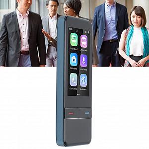 Пристрій для перекладу мов Haofy, 139 мов онлайн, висока точність, реальний час, для вивчення мов synthetic.ua - Фото 1