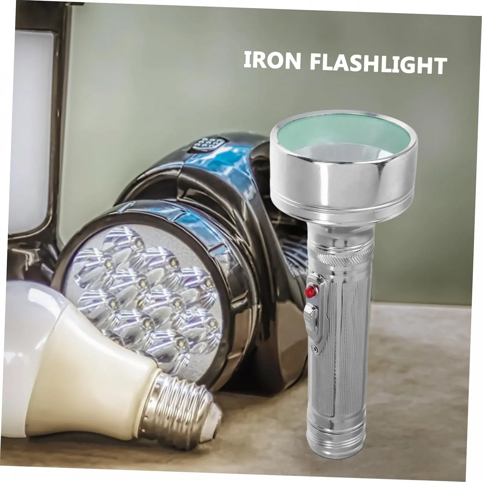 Ліхтар Ретро Металевий на батарейках Вінтажний, фото №8 Ліхтар Ретро Металевий на батарейках Вінтажний, фото №8