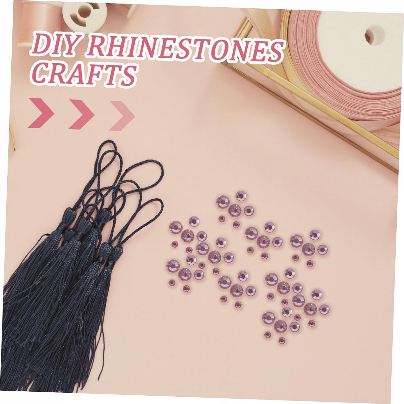 Стрази Міні Підвіска Кристал Плоска Задня Частина, фото №4