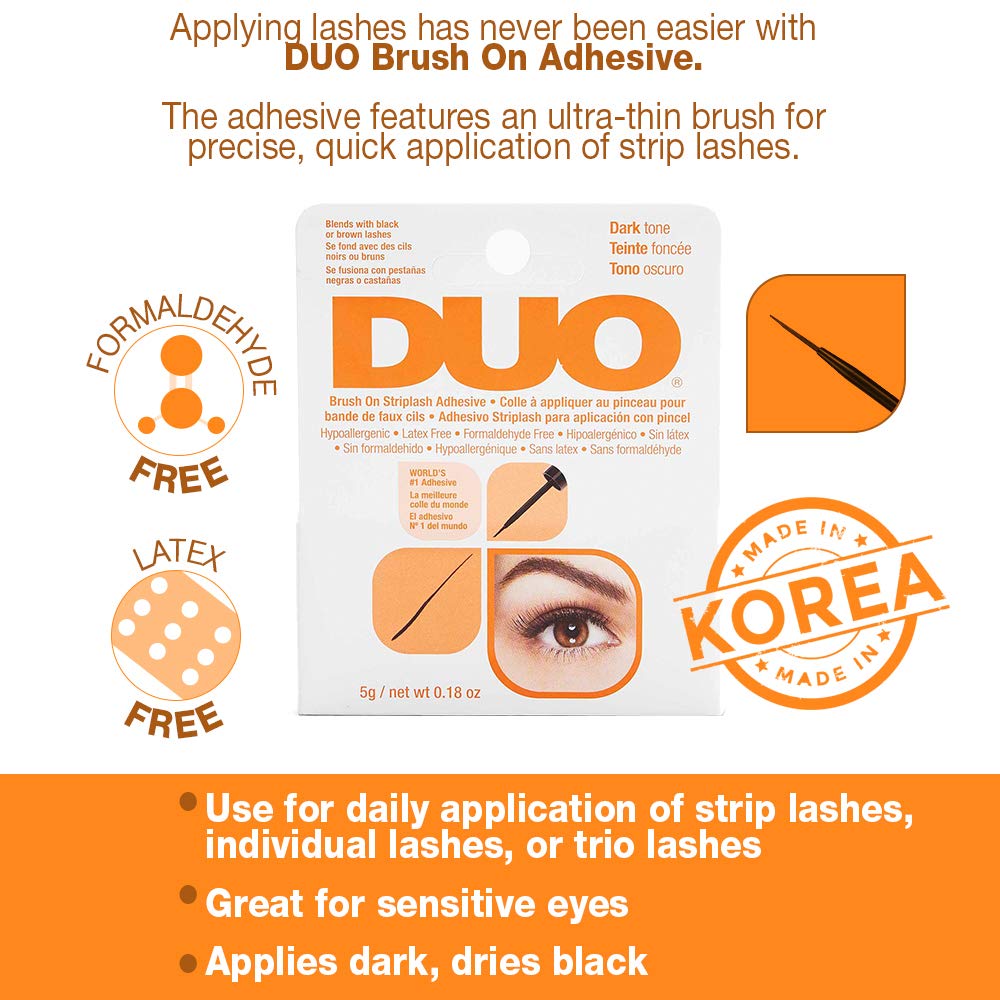 Клей ARDELL DUO Brush On Strip Lash Adhesive Dark, 5 г, фото №3
