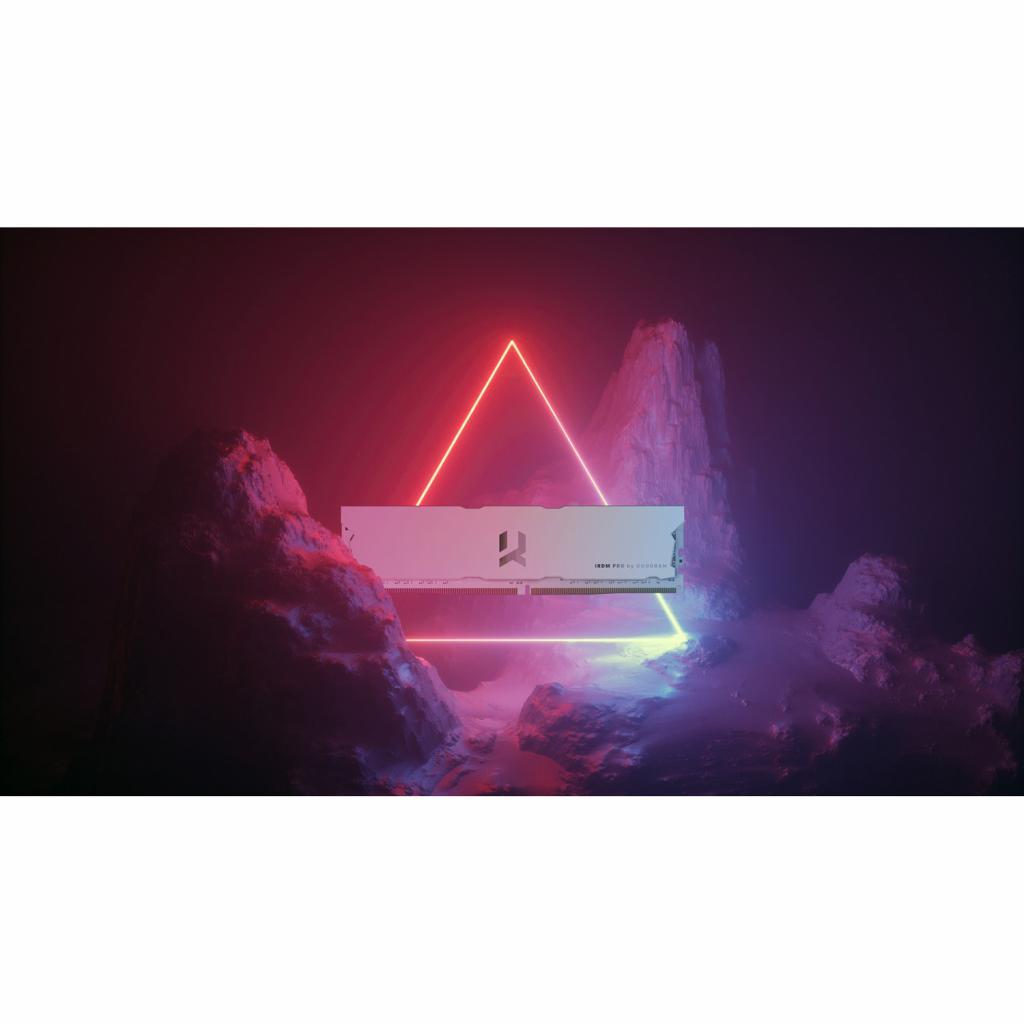 Модуль пам'яті для комп'ютера DDR4 16GB 3600 MHz IRDM PRO White GOODRAM (IRP-W3600D4V64L17/16G), фото №4