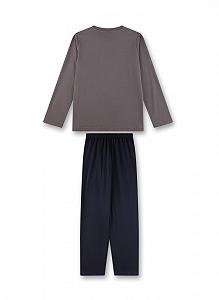 Піжама Sanetta для хлопчиків Сірий synthetic.ua - Фото 1