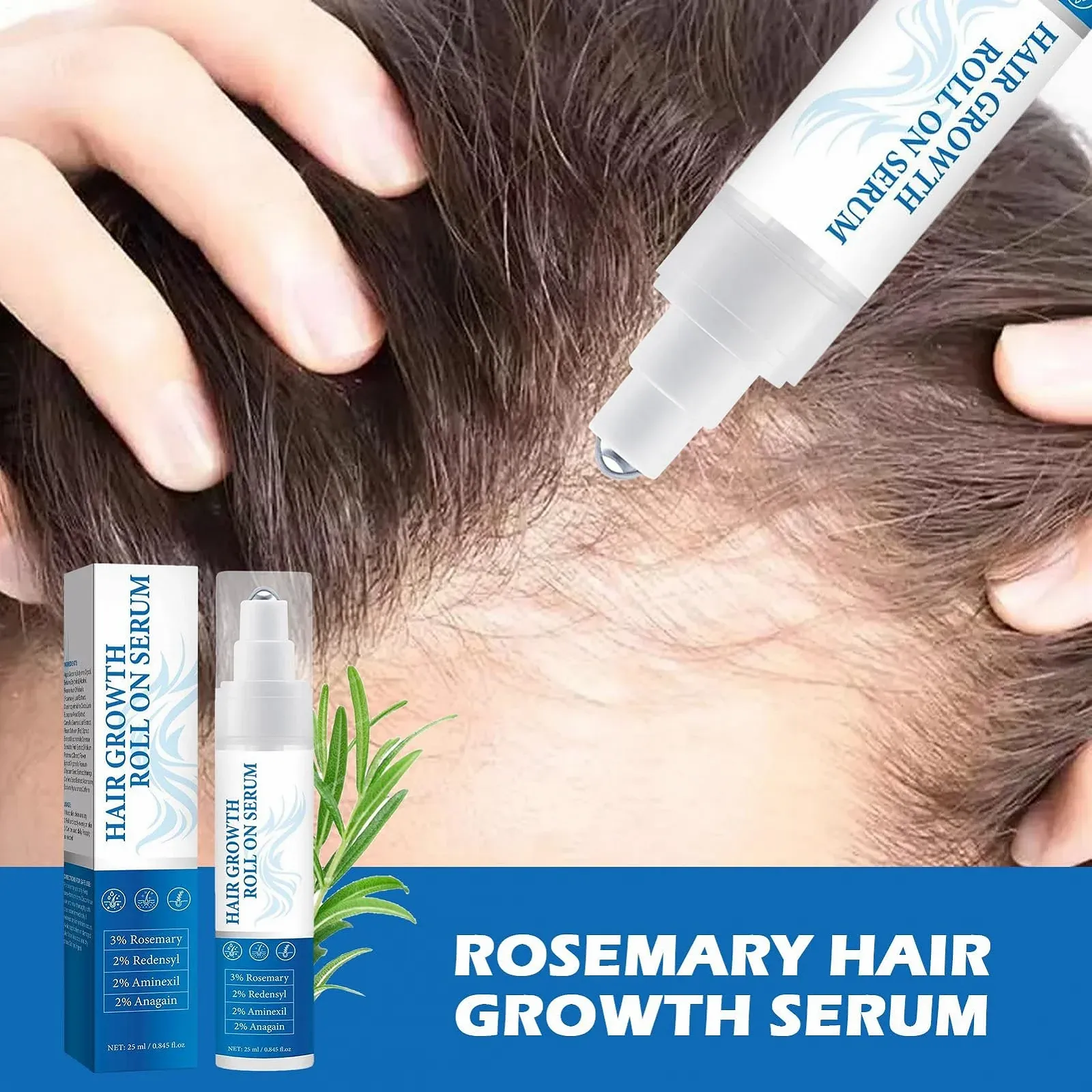 Засіб для росту волосся Uoqpty для жінок. Розчин проти випадіння волосся, фото №2