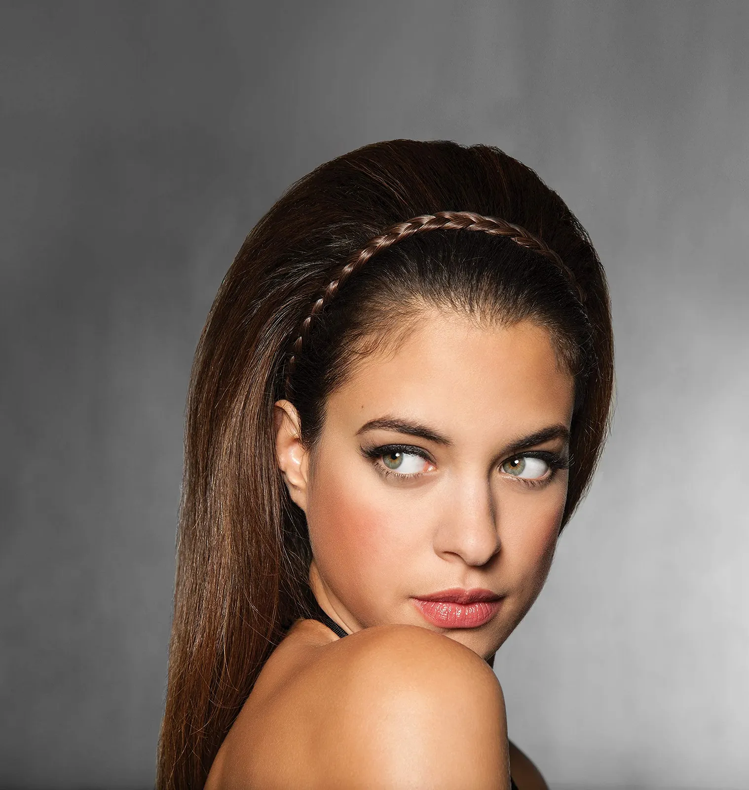 Пов'язка-коса Hairdo Французька коса Синтетичне волосся, фото №2 Пов'язка-коса Hairdo Французька коса Синтетичне волосся, фото №2