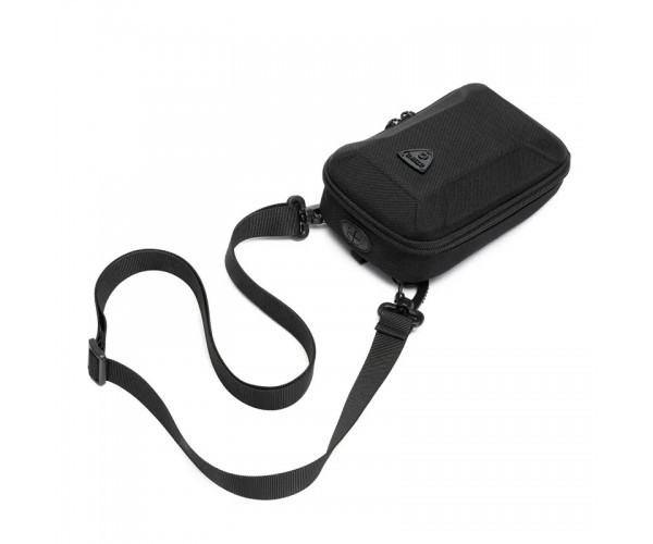 Чоловіча міні-сумка через плече Ozuko 9442 Чорний, фото №3