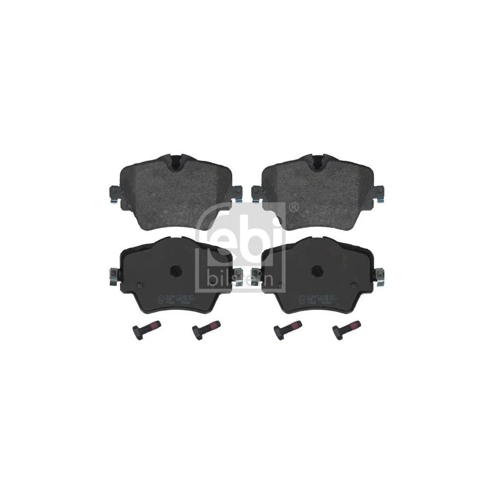 Комплект тормозных колодок, дисковый тормоз FEBI BILSTEIN 16908 для BMW TOYOTA MINI, фото №2