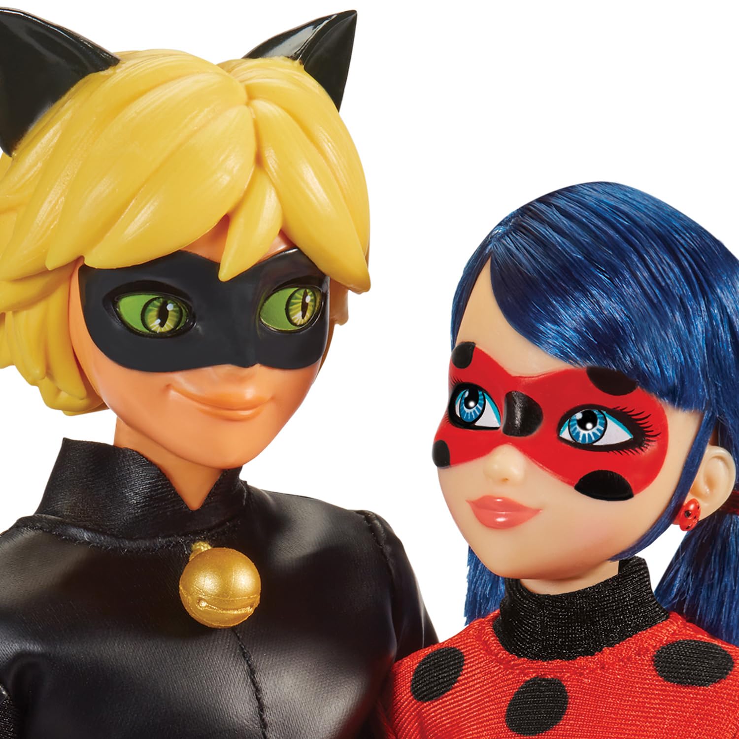 Лялька BANDAI Miraculous Ladybug Ladybug та Cat Noir 26 см, фото №7