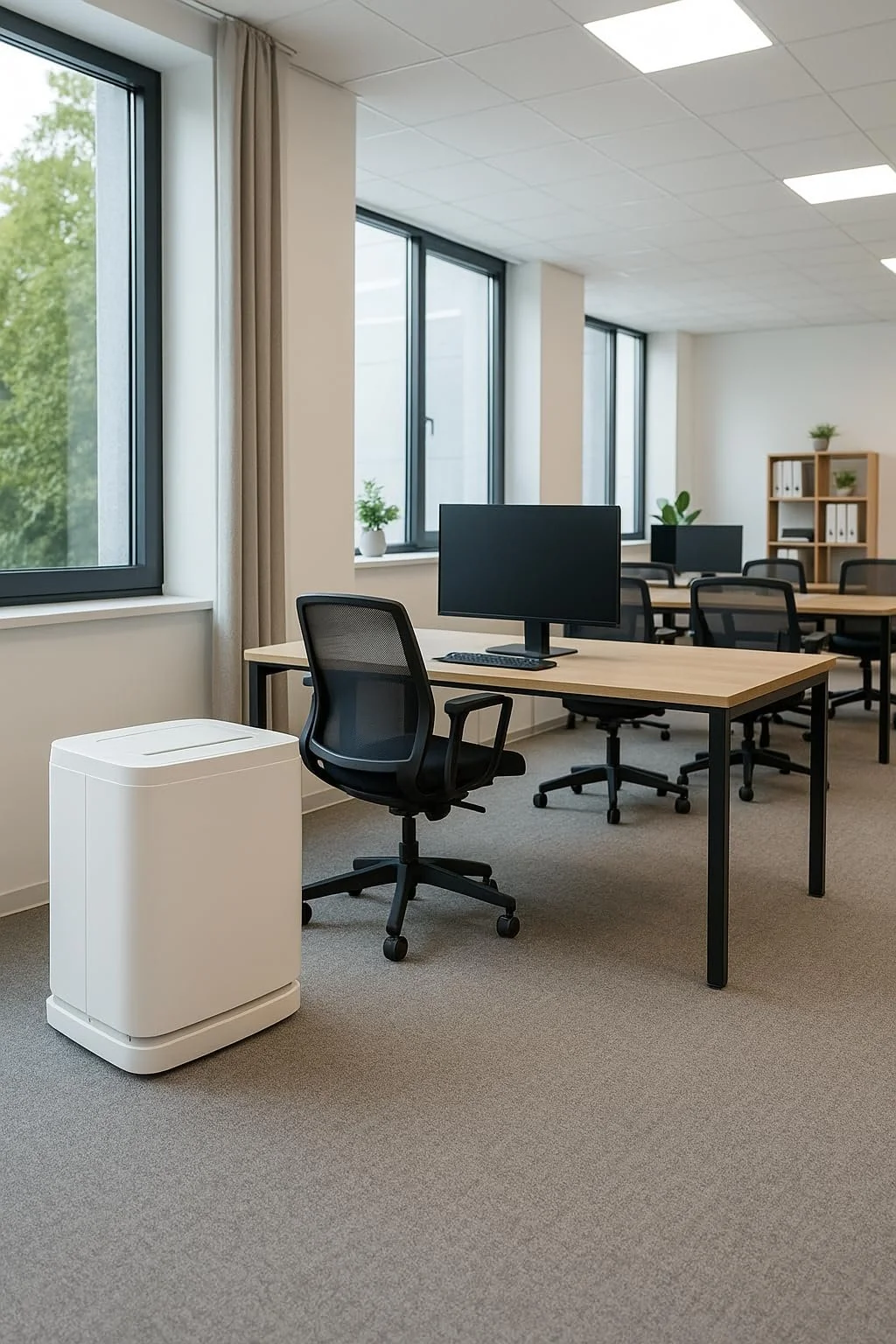 Мобильный кондиционер 9000 BTU 3 в 1 с вытяжным шлангом Охлаждение Осушение Циркуляция воздуха LED-дисплей Пульт дистанционного управления Таймер 24 ч Тихий Энергоэффективный, фото №4