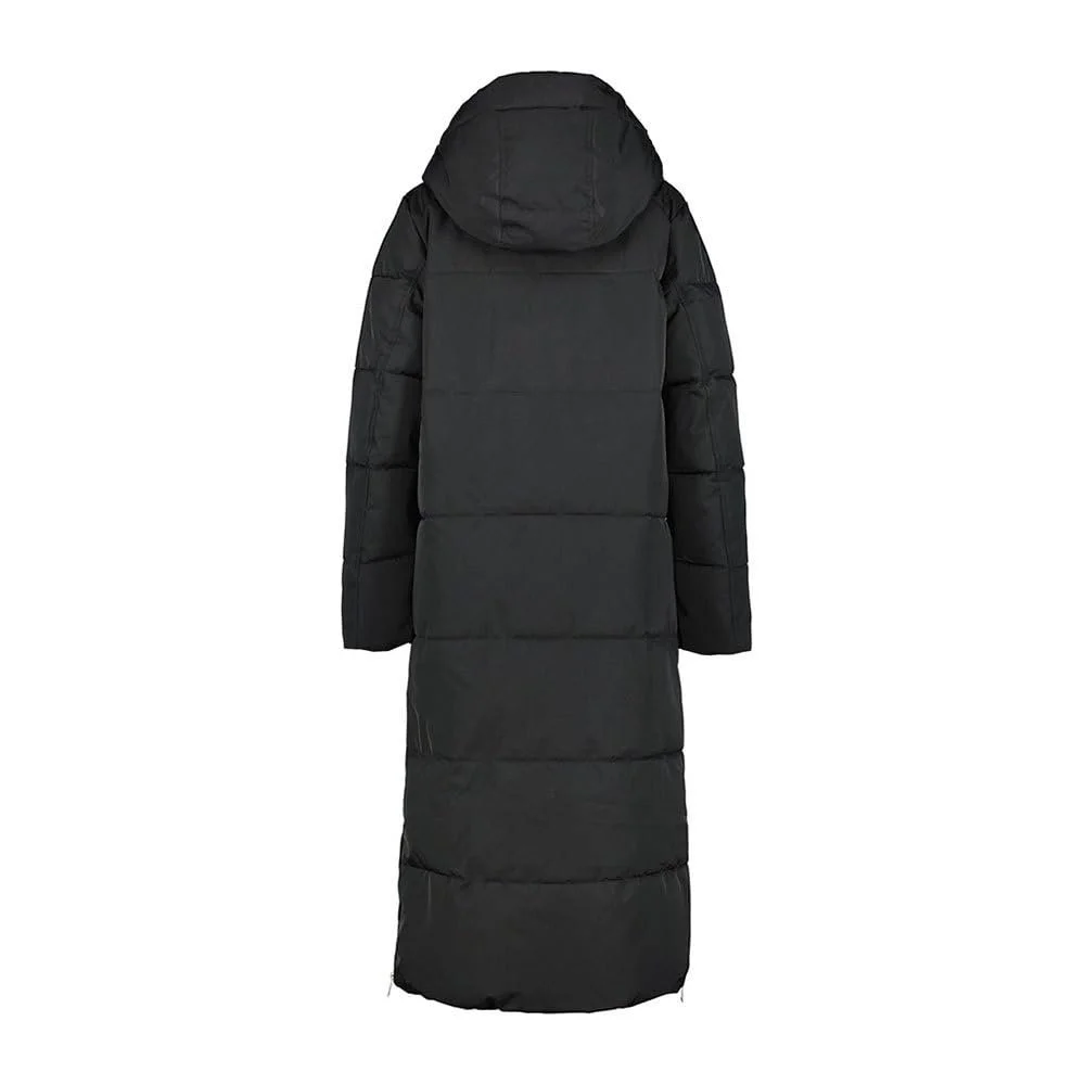 Пальто Luhta Heinis Жіночий Чорний, фото №2 Пальто Luhta Heinis Жіночий Чорний, фото №2