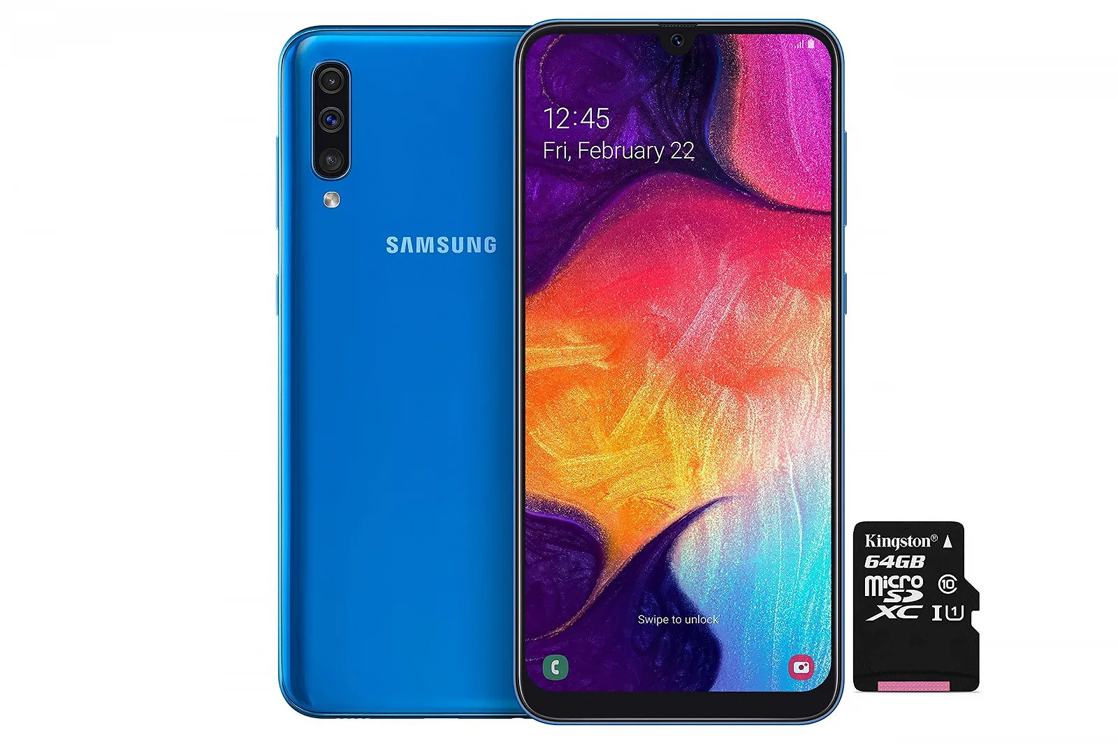 Смартфон Samsung Galaxy A50 6.4" 128 ГБ 4 ГБ RAM Blue, фото №1