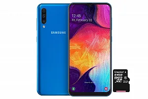 Смартфон Samsung Galaxy A50 6.4" 128 ГБ 4 ГБ RAM Blue - Фото 1
