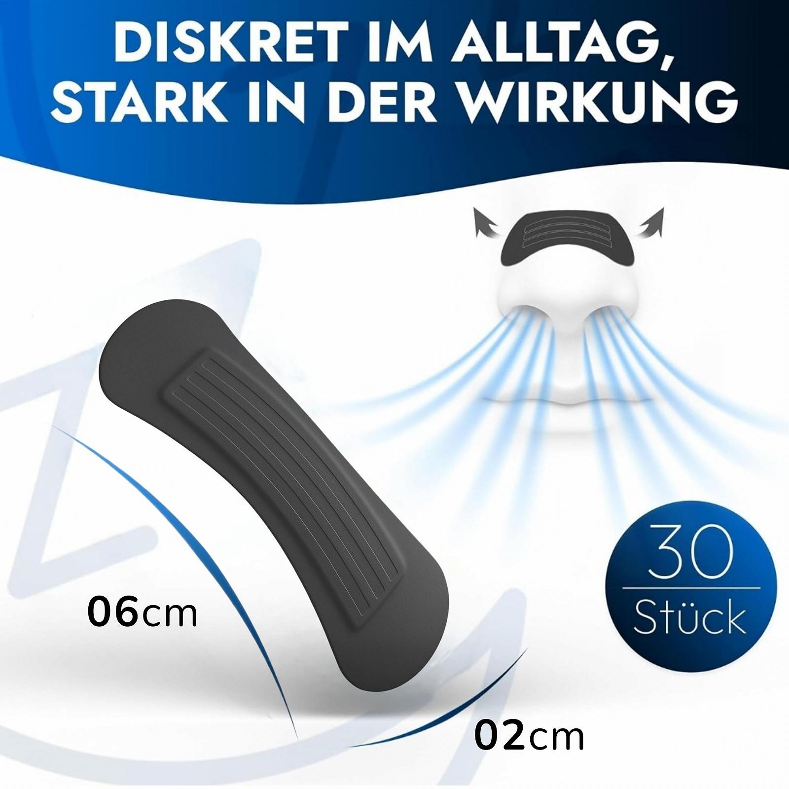Пластыри на нос медицинские 30 шт. против храпа для лучшего дыхания при заложенности носа, фото №9