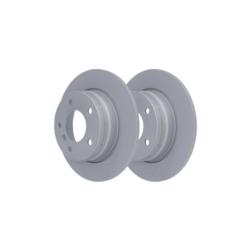 Гальмівний диск ATE 24.0110-0314.1 для BMW, задня вісь, фото №1