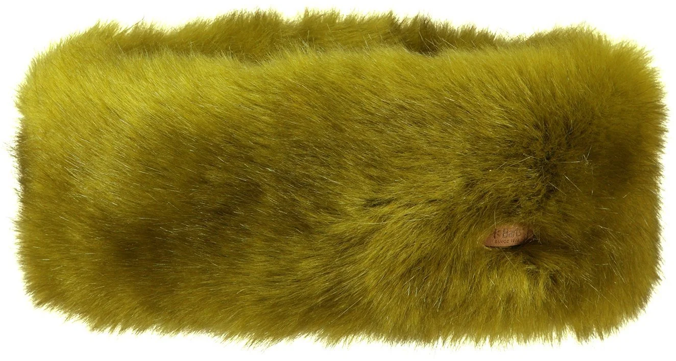 Пов'язка на голову Barts Хутро Зелений Хенна, фото №1 Пов'язка на голову Barts Хутро Зелений Хенна, фото №1