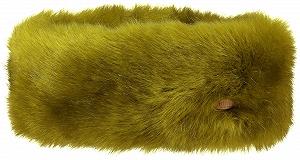 Пов'язка на голову Barts Хутро Зелений Хенна - Фото 1