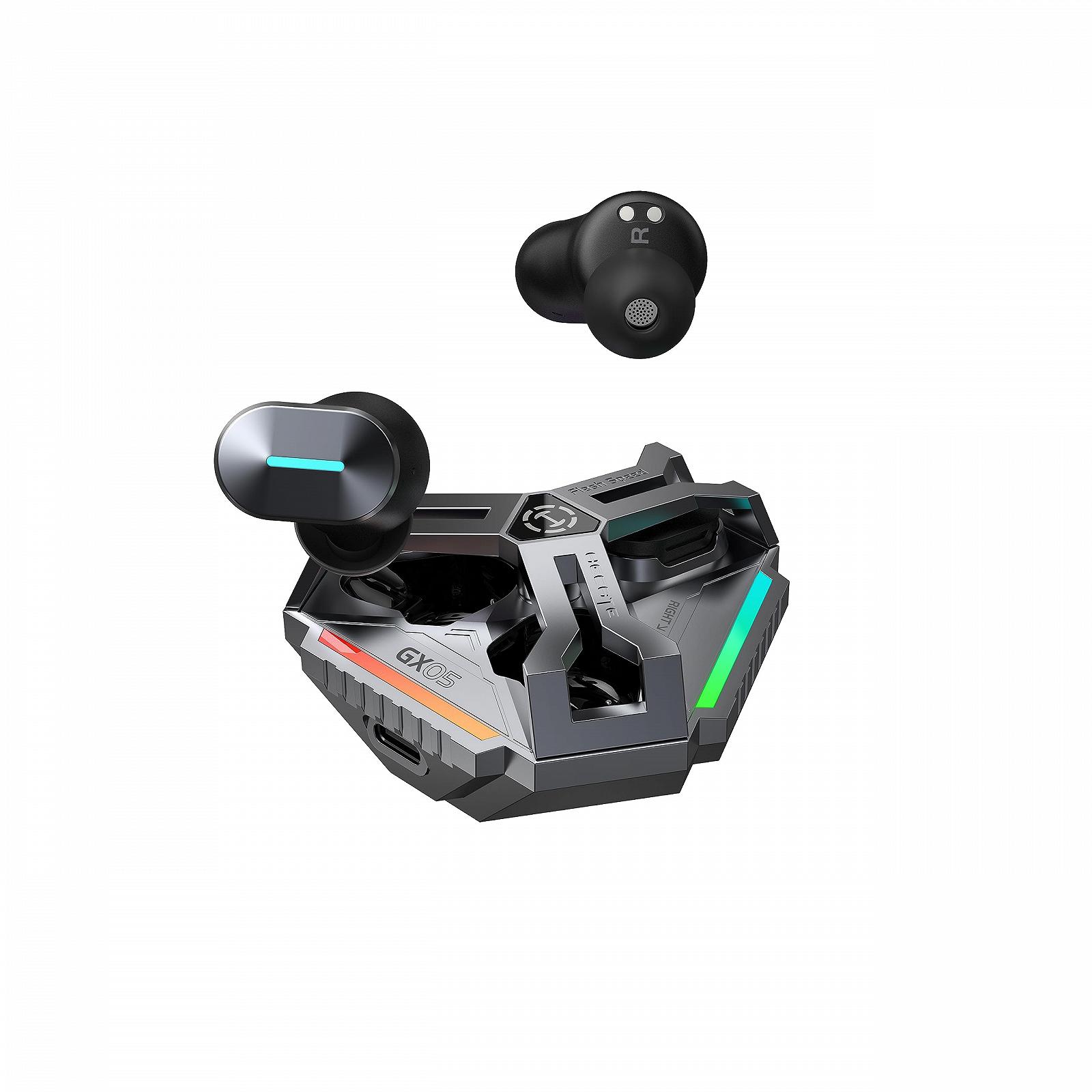 Навушники Edifier HECATE GX05 True Wireless Bluetooth Gaming ANC Ultra Low Latency LHDC Dual MIC RGB Fast Charge, фото №4