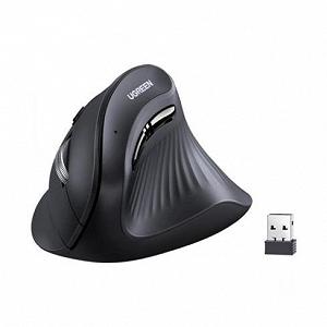 Купити Мышка Ugreen MU008 Vertical Wireless Black (25444) - Фото 1 Мышка Ugreen MU008 Vertical Wireless Black (25444) - Фото 1
