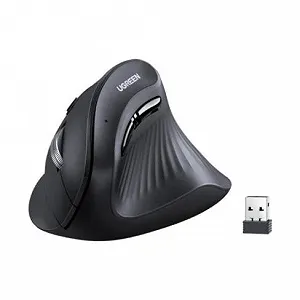 Мышка Ugreen MU008 Vertical Wireless Black (25444) - Фото 1