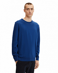 Джемпер Tom Tailor basic crew neck sweater 1027661-11284 Синій XXXL - Фото 1