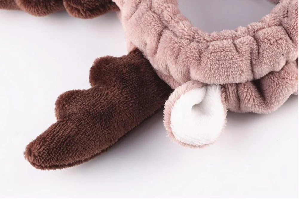 Пов'язка для душу Тканина Олень Коричневий, фото №5