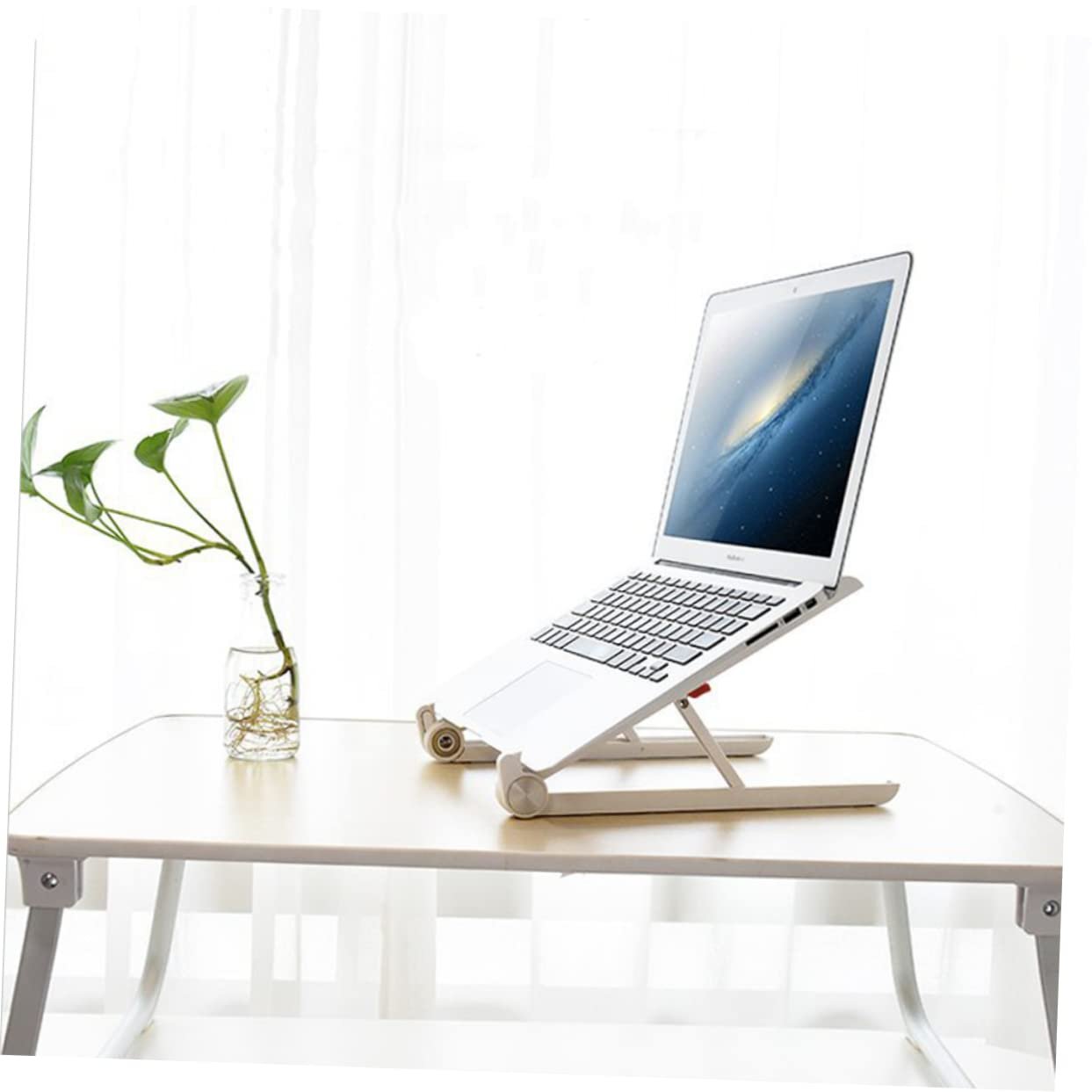 Підставка для ноутбука Vaguelly Складна Легка Міцна Охолоджувальна, фото №6