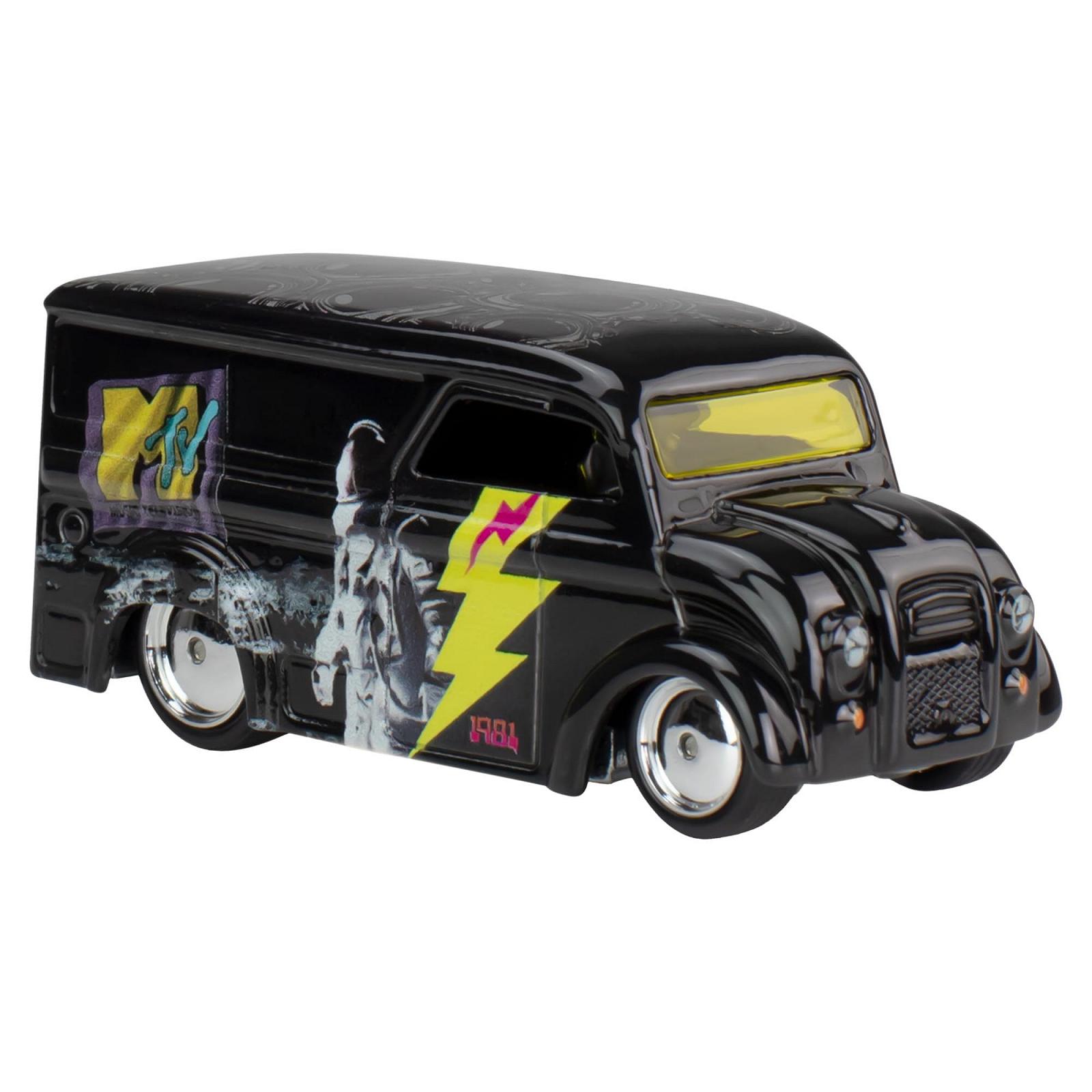 Модель Hot Wheels Dairy Delivery Music TV Van - Die Cast Масштаб 1:64 Длина 7 см HVJ44 - Серия Pop Culture, фото №5