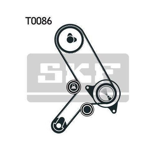Комплект ремня ГРМ SKF VKMA 02169 для ALFA ROMEO CITROËN FIAT LANCIA PEUGEOT, фото №2