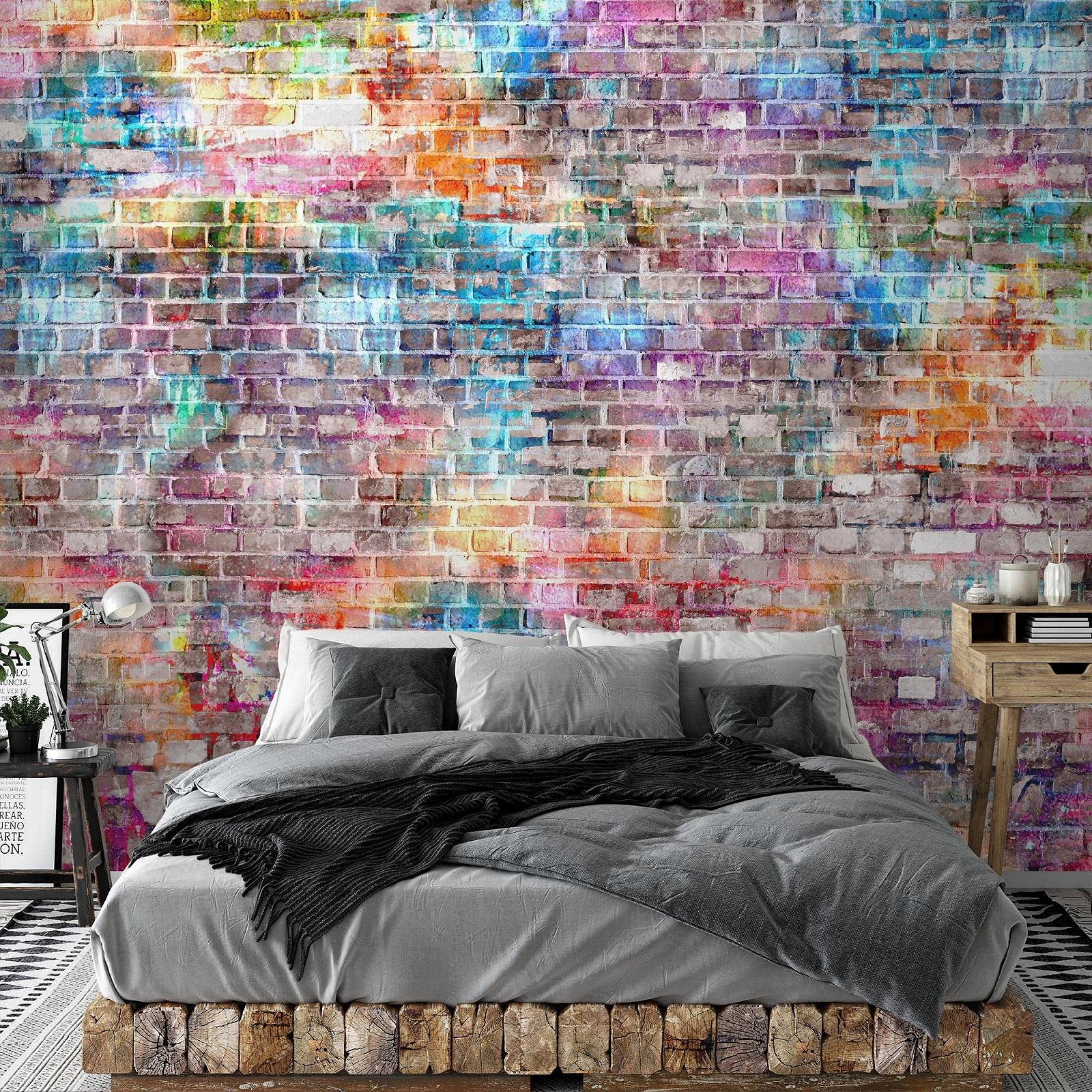 Флизелиновые фотообои Runa Art Brick Wall 3D Effect 9020012b 396 x 280 см Коричневые, фото №6 Флизелиновые фотообои Runa Art Brick Wall 3D Effect 9020012b 396 x 280 см Коричневые, фото №6