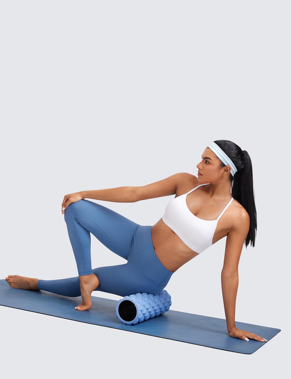 Спортивный бюстгальтер CRZ YOGA Butterluxe Racerback с вкладышами без косточек Y-образная спинка летний воздухопроницаемый топ на бретелях, фото №3