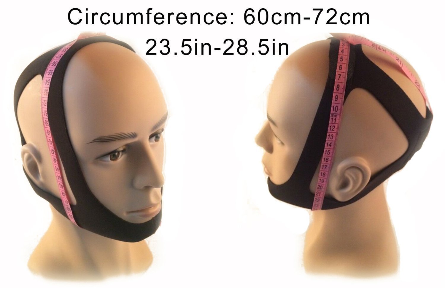 Підборідний ремінь від хропіння, регульована звукова терапія, проти хропіння для чоловіків або жінок, фото №4