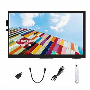 Монітор Ingcool Raspberry Pi 7 дюймів HDMI LCD Ємнісний сенсорний 1024 x 600 IPS - Фото 1