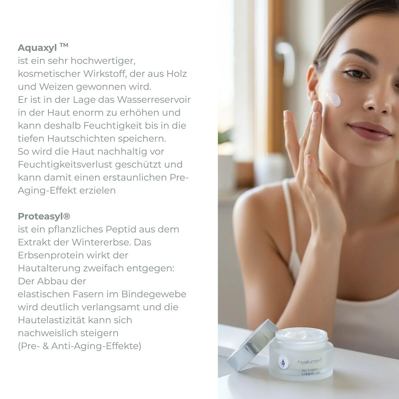 Крем для обличчя WELLMAXX Hyaluron⁵ Day & Night Rich інтенсивно зволожувальний з 5-кратною гіалуроновою кислотою, 50 мл, фото №3