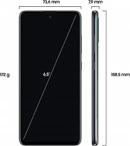 Смартфон Samsung Galaxy A51 5G SM-A516B Prism Cube Black synthetic.ua - Фото 1