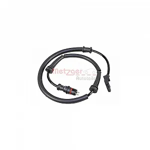 Датчик частоти обертання колеса METZGER 09001428 для RENAULT, задня вісь - Фото 1