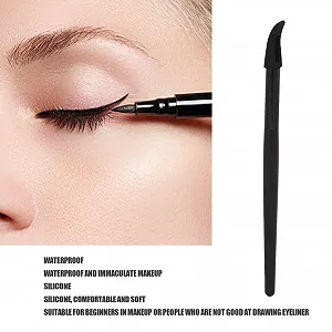 Инструмент-аппликатор для подводки глаз Силиконовый, с эргономичным дизайном и удобной ручкой цена на synthetic.ua - Фото 1 Инструмент-аппликатор для подводки глаз Силиконовый, с эргономичным дизайном и удобной ручкой synthetic.ua - Фото 1