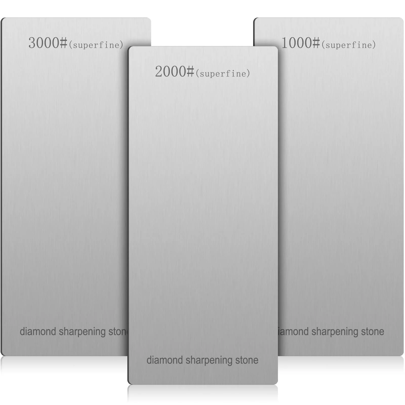 Точильний камінь Zhehao Diamond алмазний для кухні 1000/2000/3000 гріт, фото №1