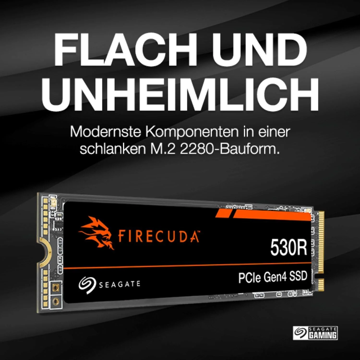 SSD Seagate FireCuda 530R ZP4000GM3A063 4 ТБ NVMe M.2 PCIe Gen4 x 4 7400 МБ/с 3D TLC NAND 5050 TBW, фото №6