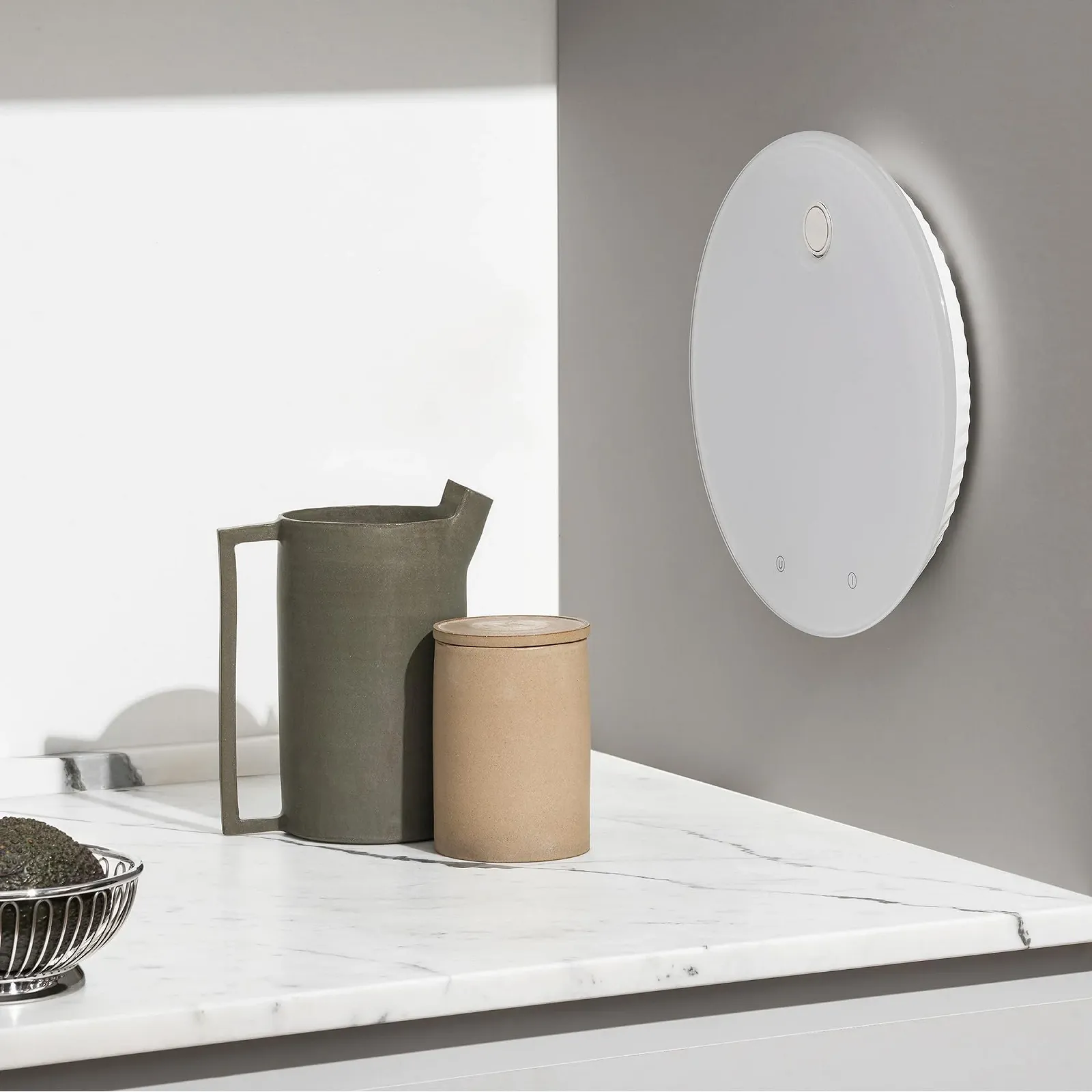 Кухонні ваги Alessi Plissé MDL16 B Wall Mount Black, фото №6