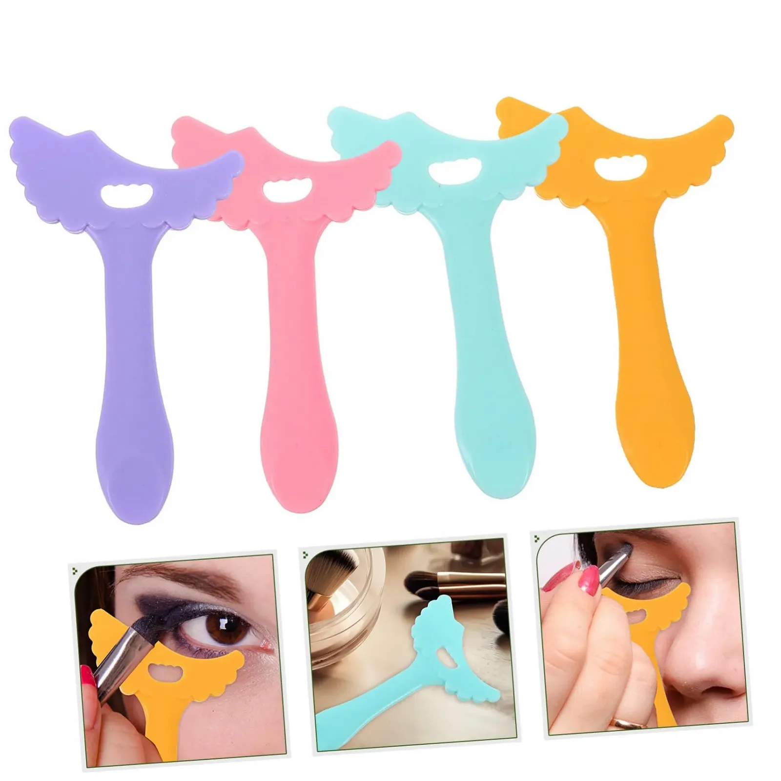 Форма для стрілок Beavorty Силіконова Багатофункціональний інструмент для макіяжу 12 шт, фото №7 Форма для стрілок Beavorty Силіконова Багатофункціональний інструмент для макіяжу 12 шт, фото №7
