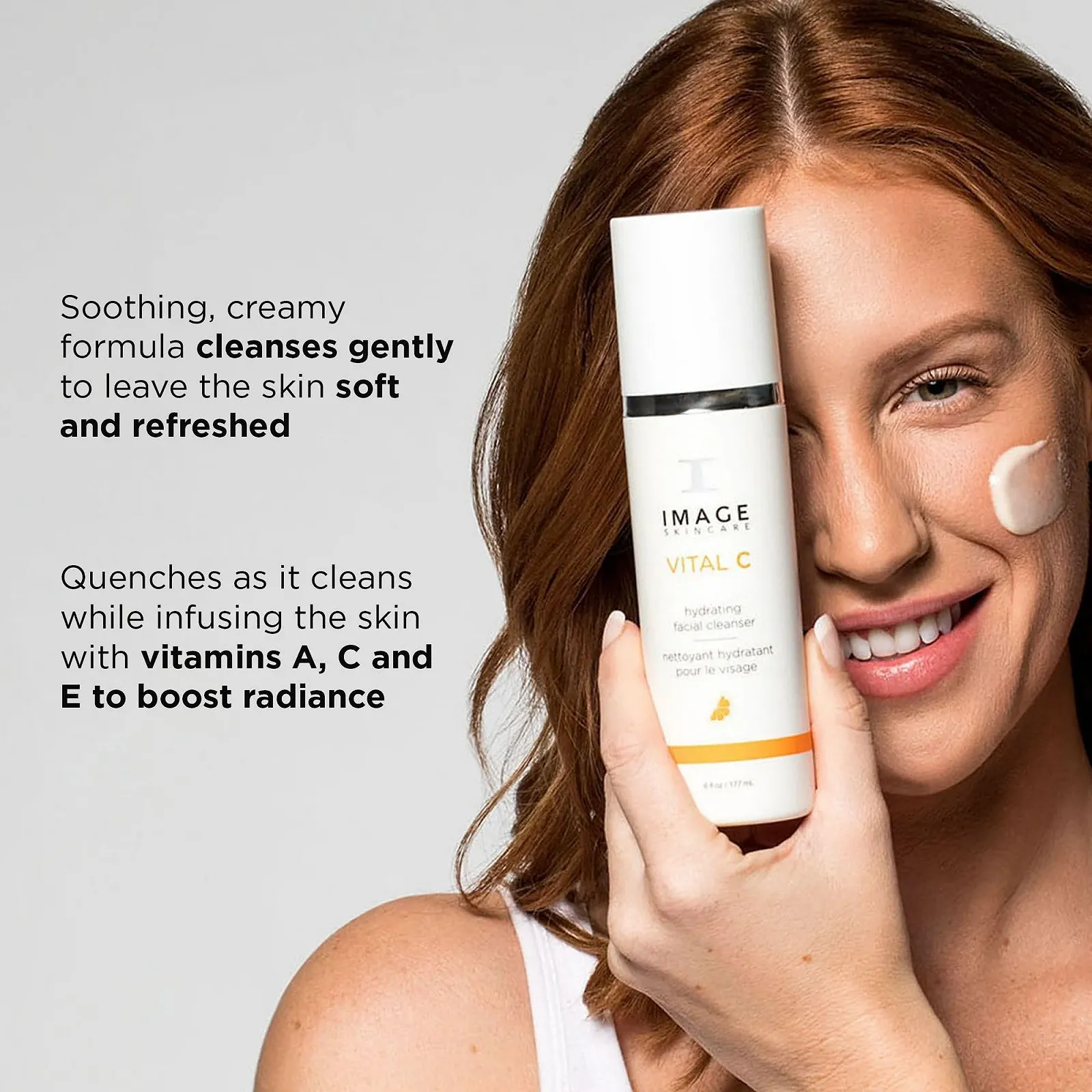 Очищувальний засіб для обличчя Image Skincare Vital C Hydrating Facial Cleanser 177 мл, фото №3 Очищувальний засіб для обличчя Image Skincare Vital C Hydrating Facial Cleanser 177 мл, фото №3