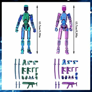 Набір фігурок Titan 13 T13 Lucky 13 2 шт. синій synthetic.ua - Фото 1
