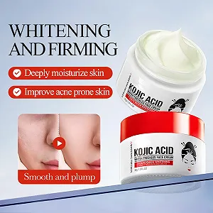 Крем Kojic Acid для рук, против старения, выравнивает тон кожи, от солнечных повреждений и возрастных пятен, для коррекции темных пятен synthetic.ua - Фото 1